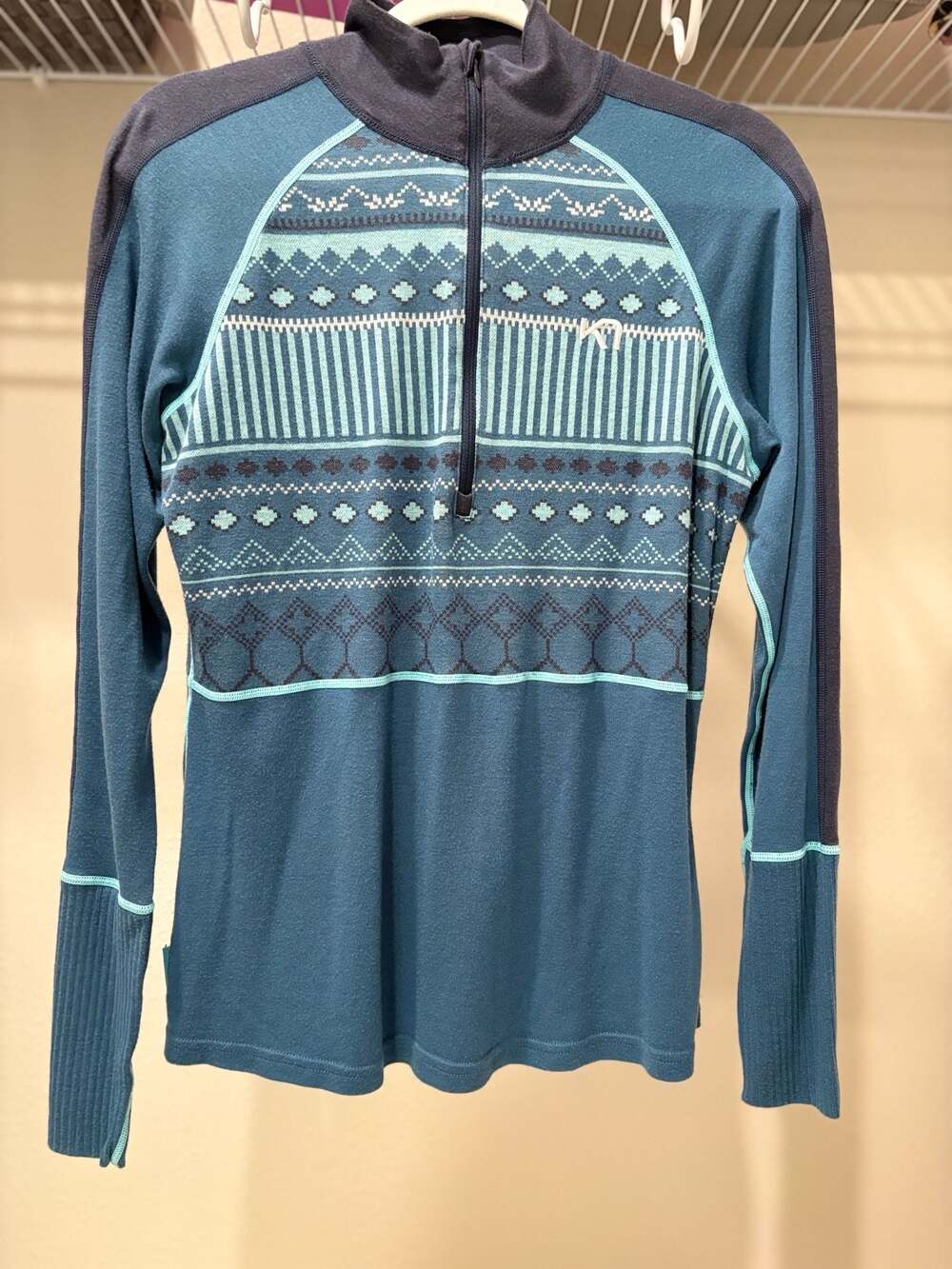 Kari Traa Women's Malia Half Zip Base Layer Top